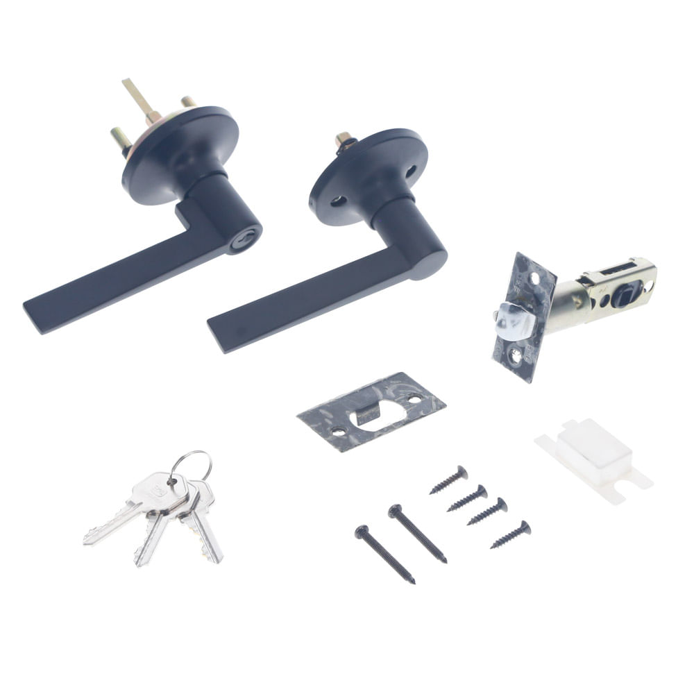 Cerradura de manija tubular entrada principal KL 109E