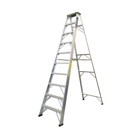 Escalera Tijera En Aluminio Hogar 10 Peldaños 3 mt/102 kg E. Colombia