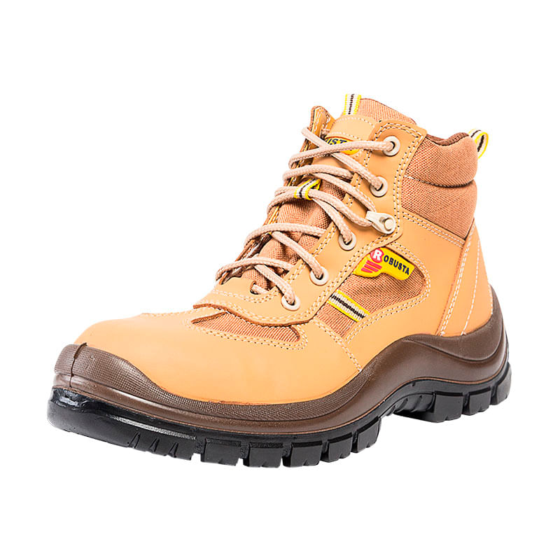 Bota Solver oro con puntera talla 42 Robusta