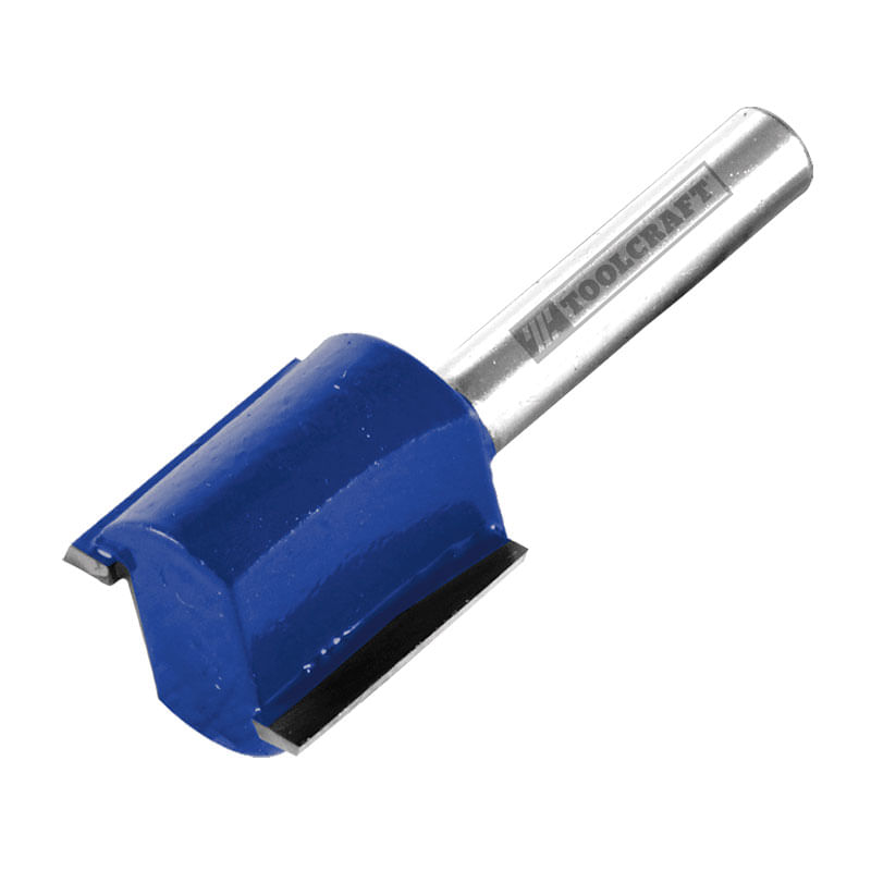 Fresa Para Ruteadora Recta 2 Filos 1/4 x 1" Toolcraft Tc2397