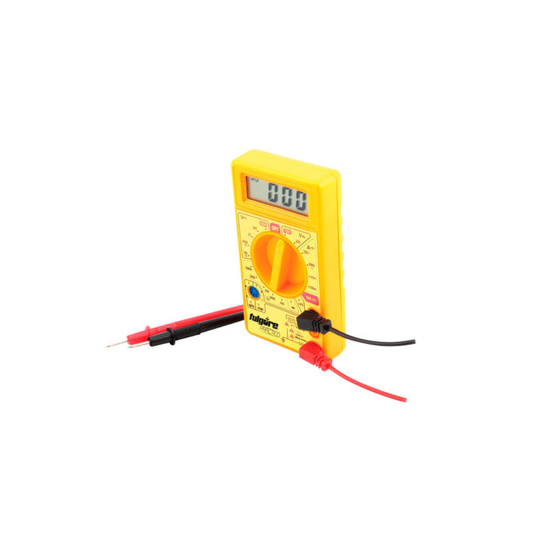 Multímetro digital 10 amp Fulgore FP0077