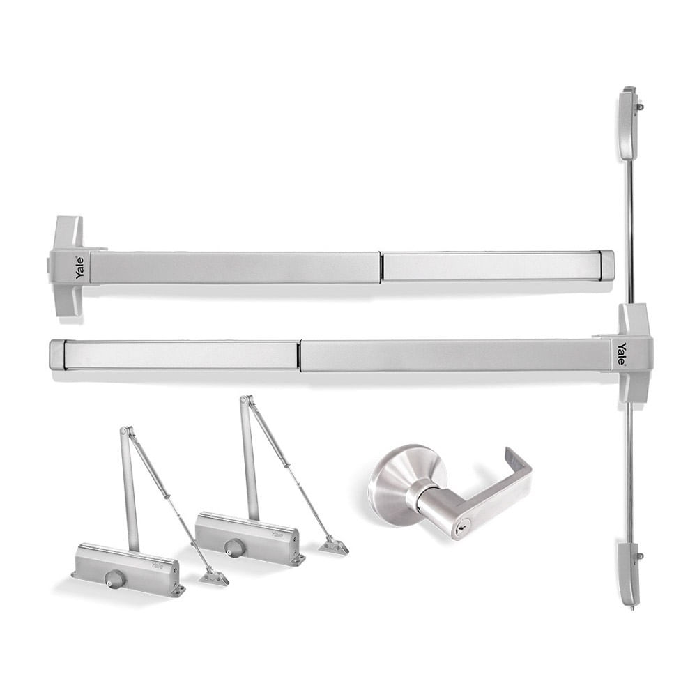 Kit doble antipánico de 2 puntos x 5 piezas