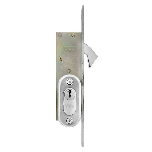 Cerradura de embutir pico loro con cilíndro Yale 854S1