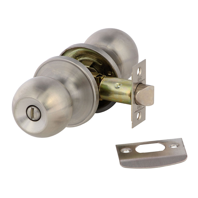 Cerradura de bola para baño acero Kl 101B
