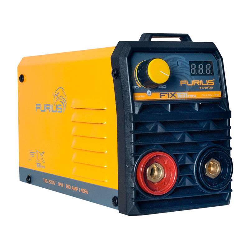 Soldador Inversor Mini 180Amp 110V/220V Furius Fix 181