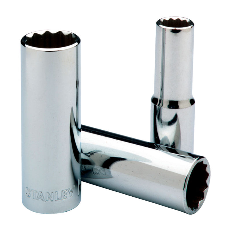 Dado/Cubo Largo En Pulgadas 12Pt. Enc. 1/2"- 5/8" Stanley 4-86-483