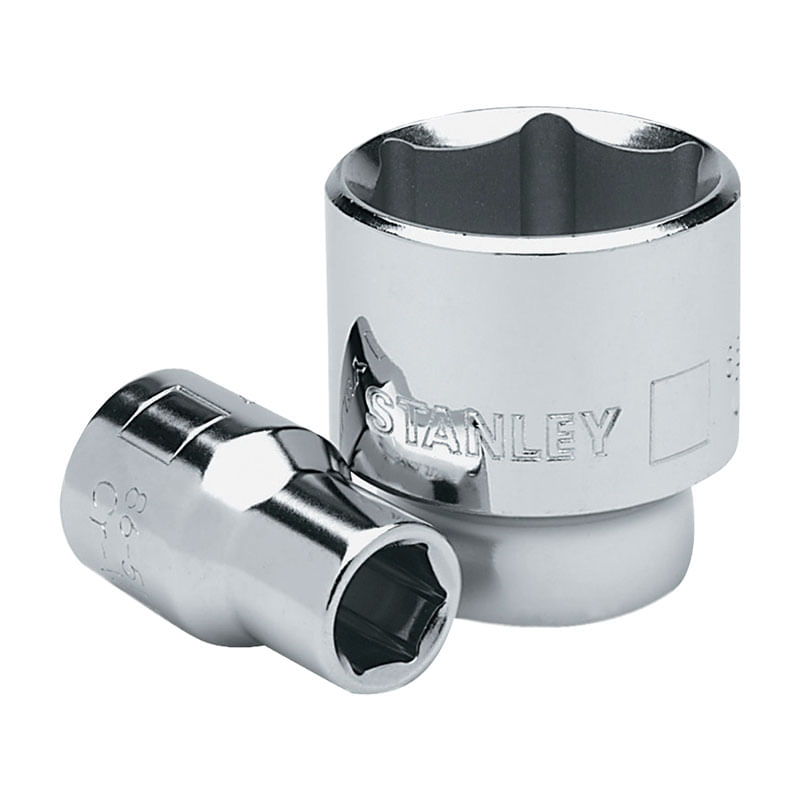 Dado/Cubo Estándar Métrico 6Pt. Enc. 1/2"- 15 Mm Stanley 4-86-515