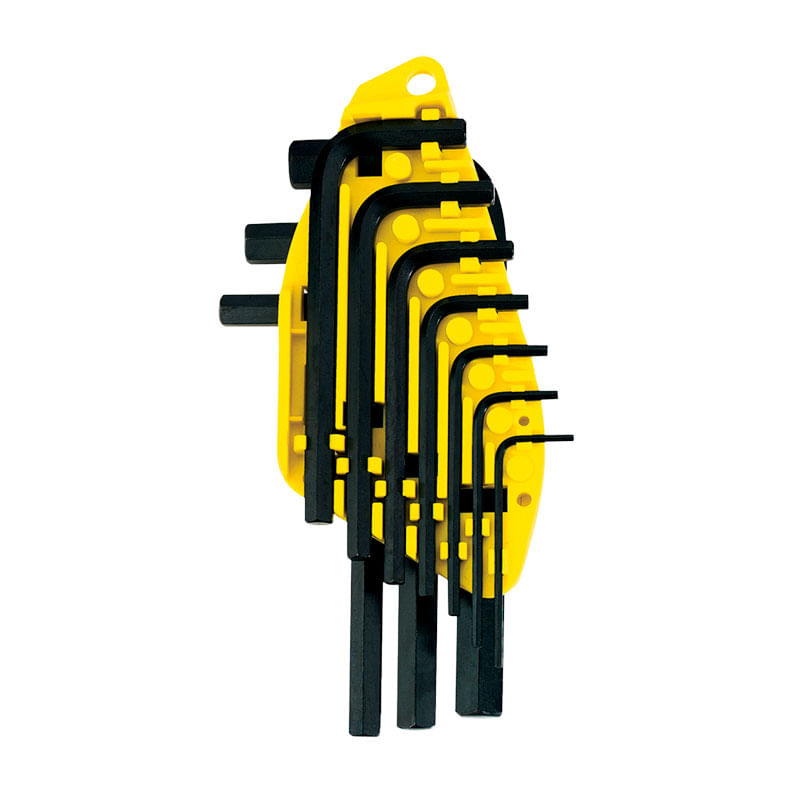 Juego De Llaves Hexagonales Métricas 10 Piezas 1.5 - 10Mm 69-253 Stanley