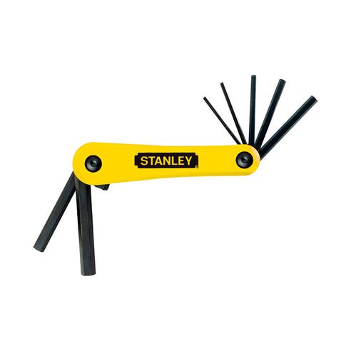 Juego De Llaves Plegables Métricas 7 Piezas Stanley 69-262