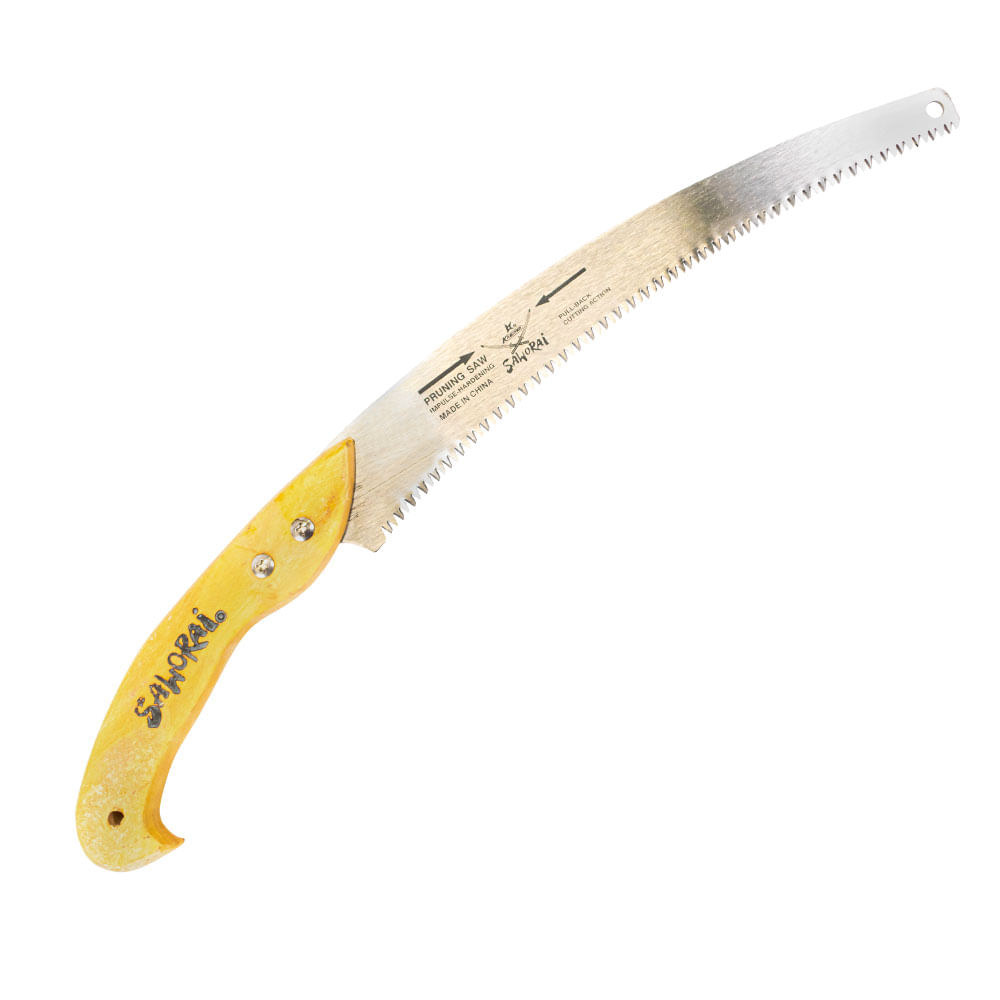Serrucho para podar 14 pulgadas mango madera Saworai