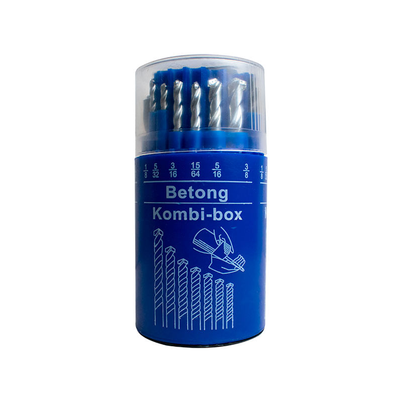 Juego de brocas x 18 piezas