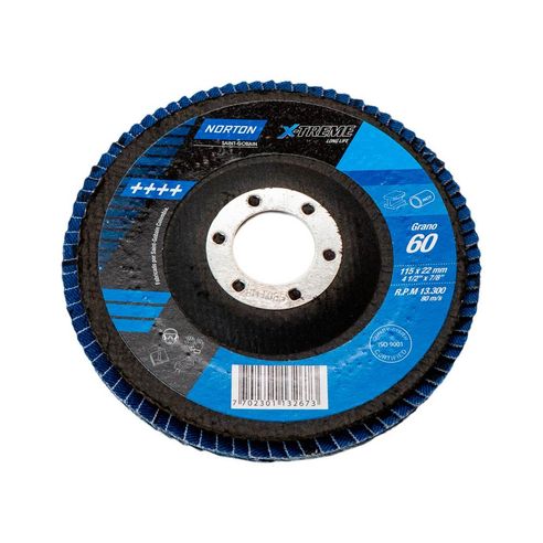 Disco Flap Xtreme Zirconio 4 1/2" Z60