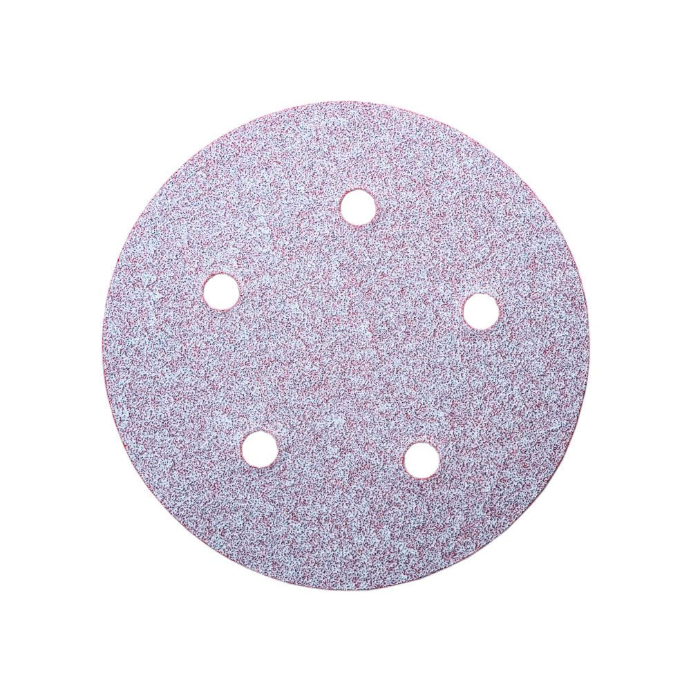 Disco Velcro Carborundum 5-X5 Huecos No.80 (100)(Ag)