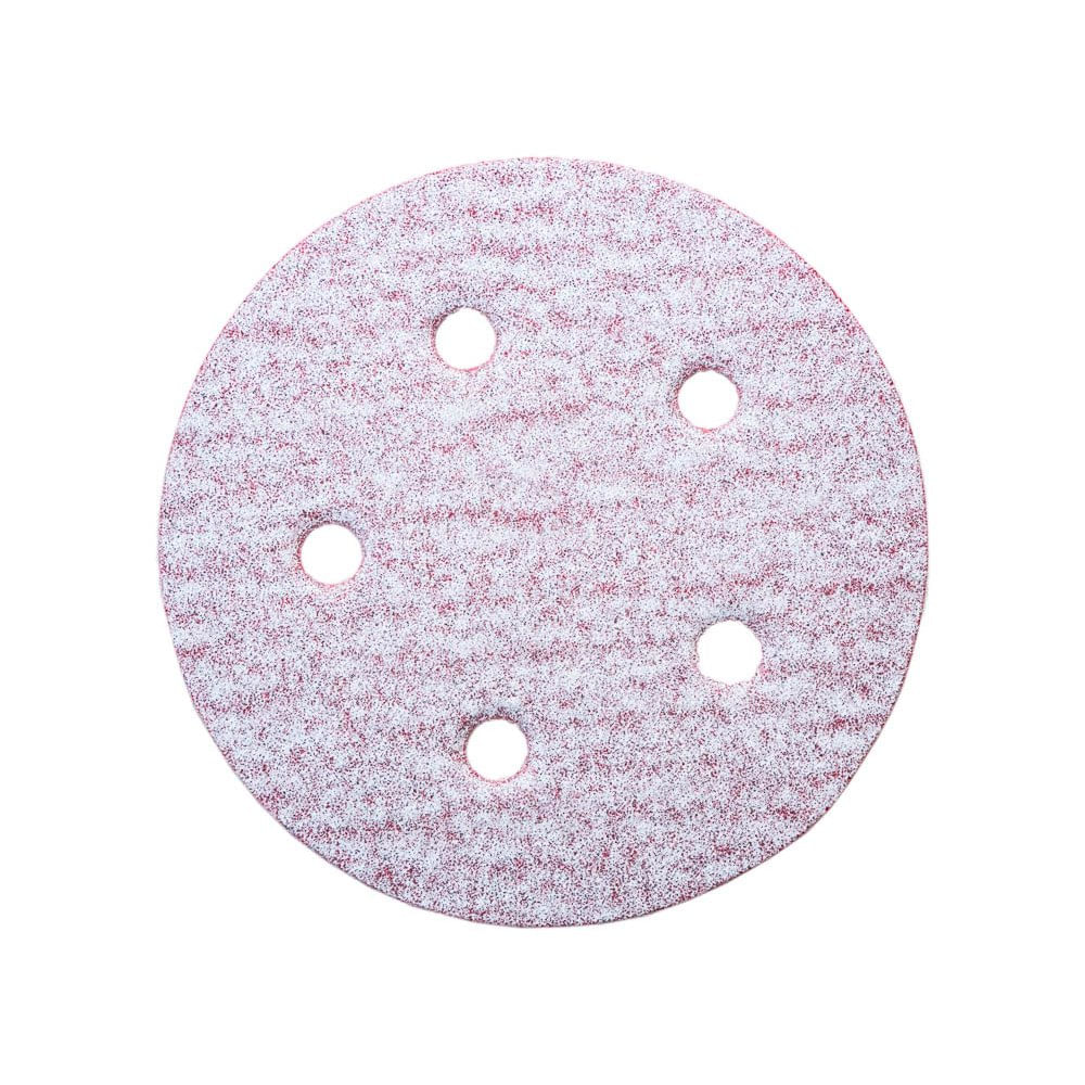 Disco Velcro Carborundum 5-X5 Huecos No.100  (100)(Vp)
