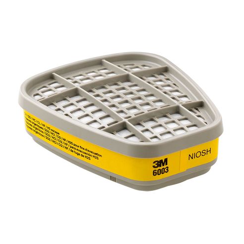 Cartucho para Vapores Orgánicos y Gases Ácidos 3M™ 6003 x 2 Unds