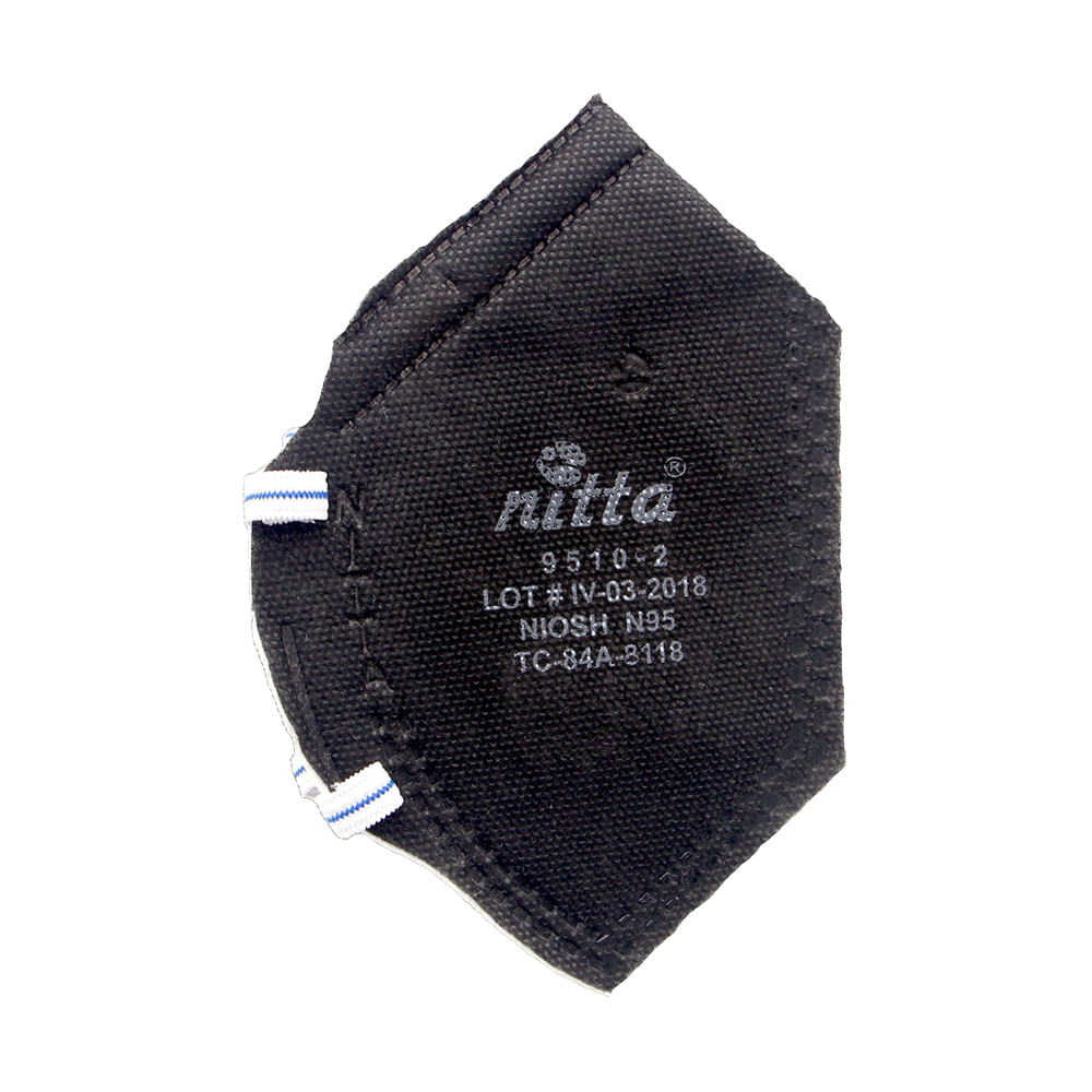 Mascarilla Desechable-Nitta-Negra  S/Valn95 (15000)Sp