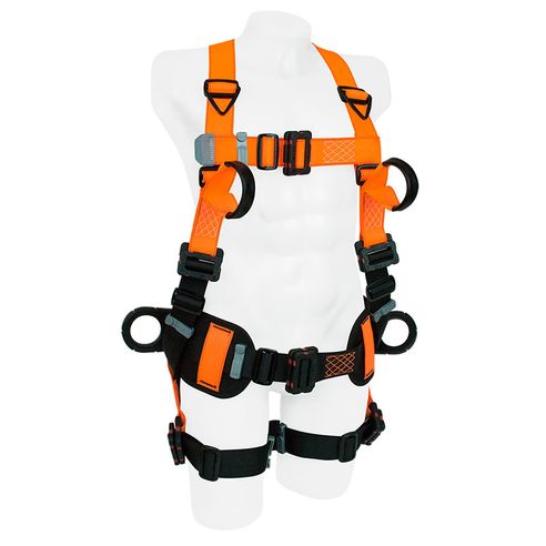 Arnes Dielectrico 4 Argollas Soporte Lumbar Insafe 8009-1