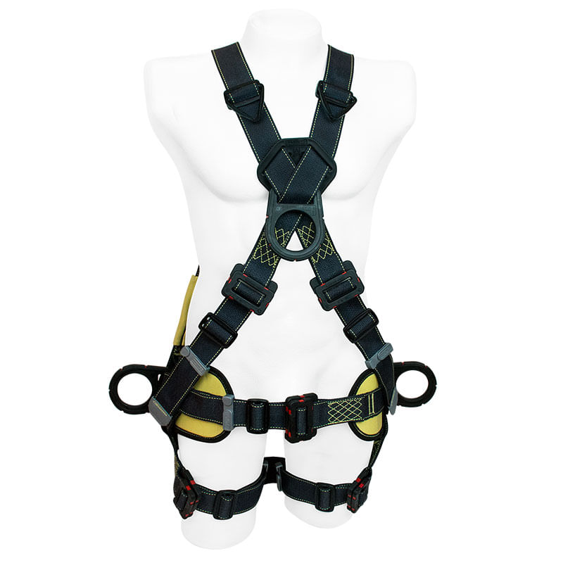 Arnes Dielectrico 4 Argollas Soporte Lumbar Insafe 8009-1ARC