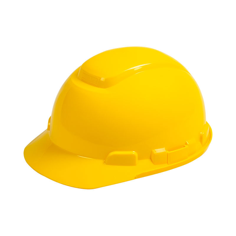 Casco amarillo dieléctrico 140 Gr con rachet tipo I insafe