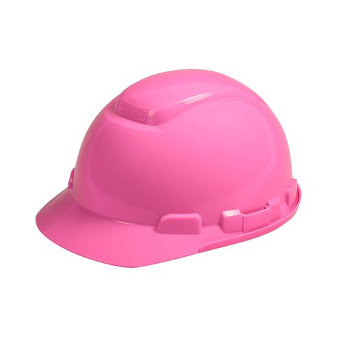 Casco tipo I dieléctrico con ratchet 140 Gr Rosado Insafe