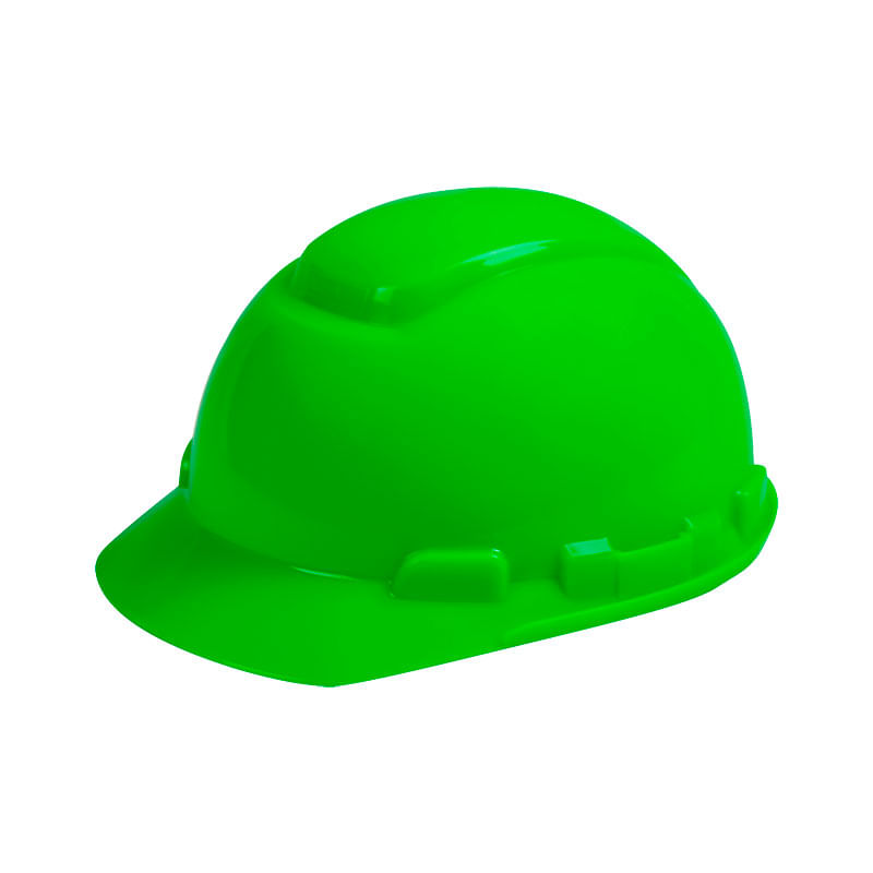 Casco tipo I dieléctrico con ratchet 140 Gr Verde limon Insafe