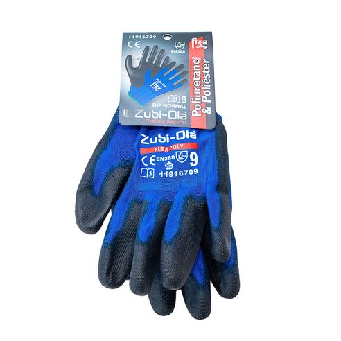 Guante Poliester Recubierto Poliuretano Talla 9 Zubiola 11916709