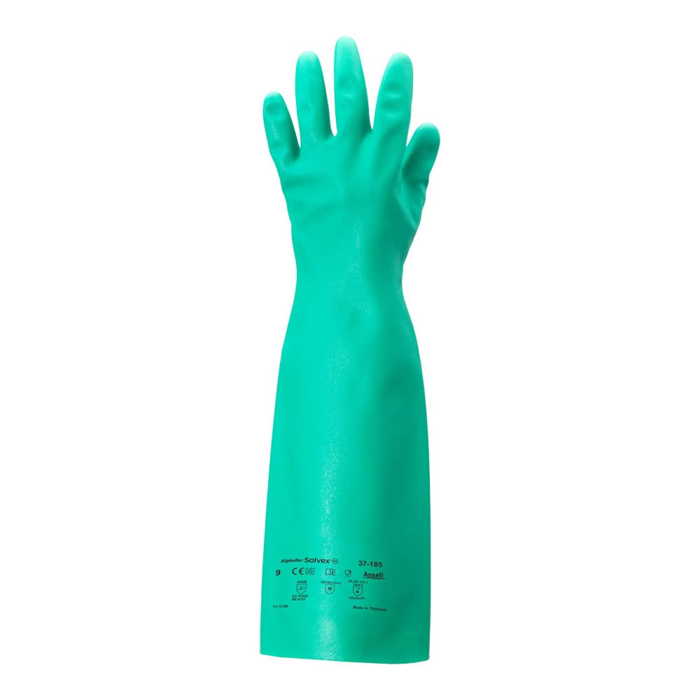 Guante Nitrilo Largo AlphaTec Talla 7 Ansell 37-185