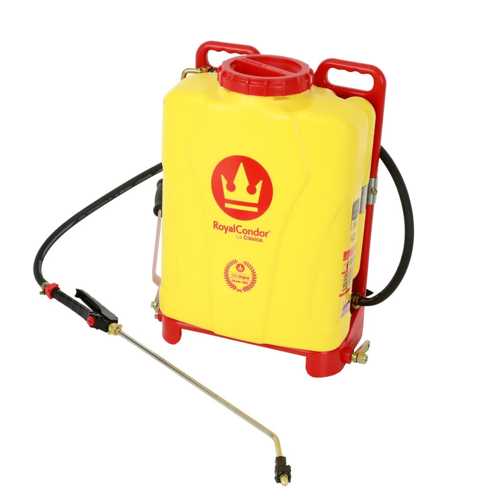 Fumigadora Manual 20 Litros Amarilla Royal Condor