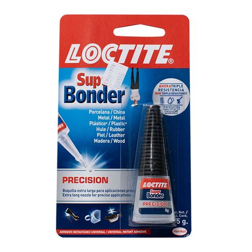Pegante Instantáneo Super Bonder 5 Gr