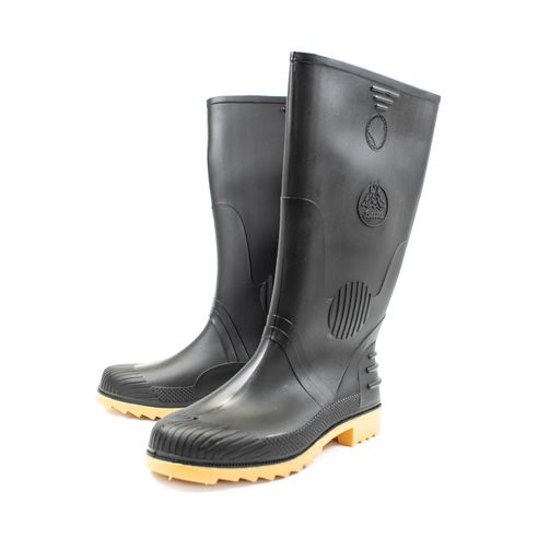 Bota Agrícola Negra Sin Puntera Talla 43 Bata