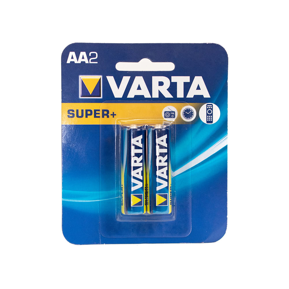 Pila Carbon Varta Aa2 (Blister X 2 Und)(Dc).