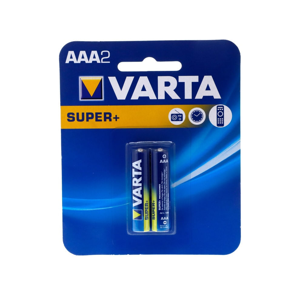 Pila Carbon Varta Aaa2 (Blister X 2 Und).