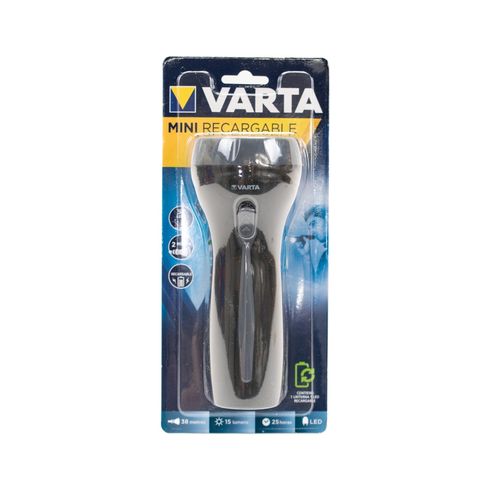 Linterna Varta 5 Led Recargable 110V 2 Intencid 12 Vrec