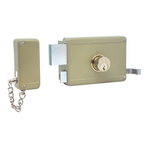 Cerradura sobreponer doble macho izquierda Yale 3610