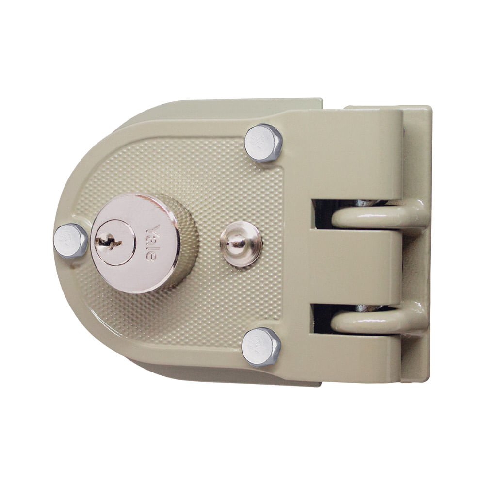 Cerradura de sobreponer  con candado derecha Yale 396