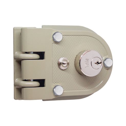 Cerradura de sobreponer con candado izquierda Yale 396