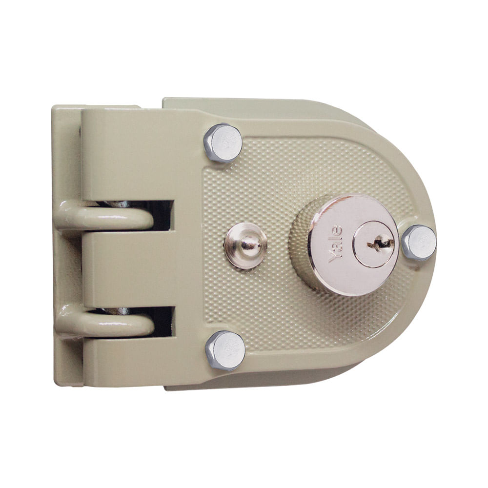 Cerradura de sobreponer  con candado izquierda Yale 396