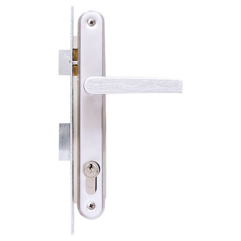 Cerradura incrustar con manija cromada Yale E25E