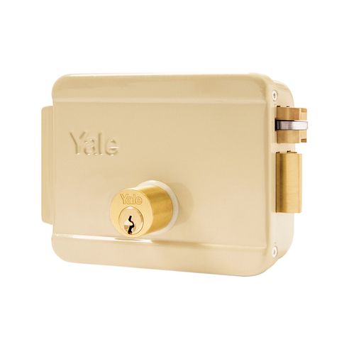 Cerradura eléctrica de sobreponer derecha Yale 670