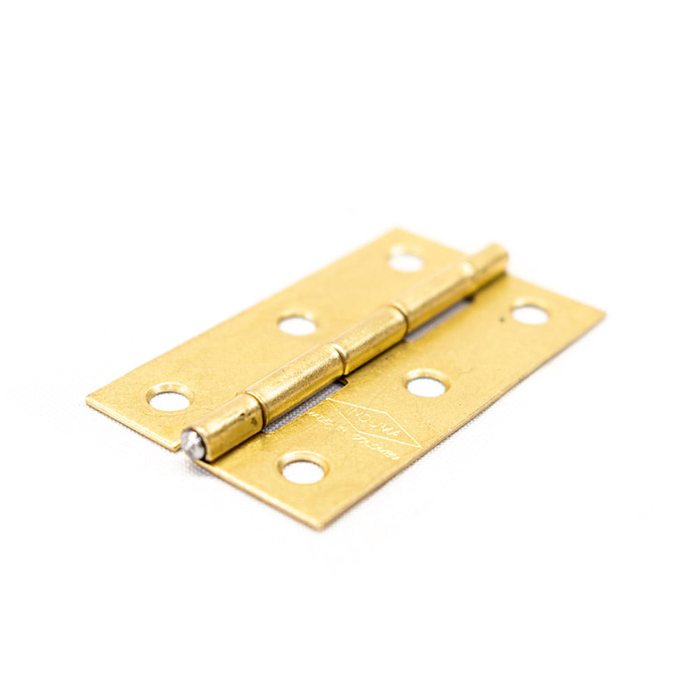 Bisagra común cobrizada 2 1/2" x 2 und Induma