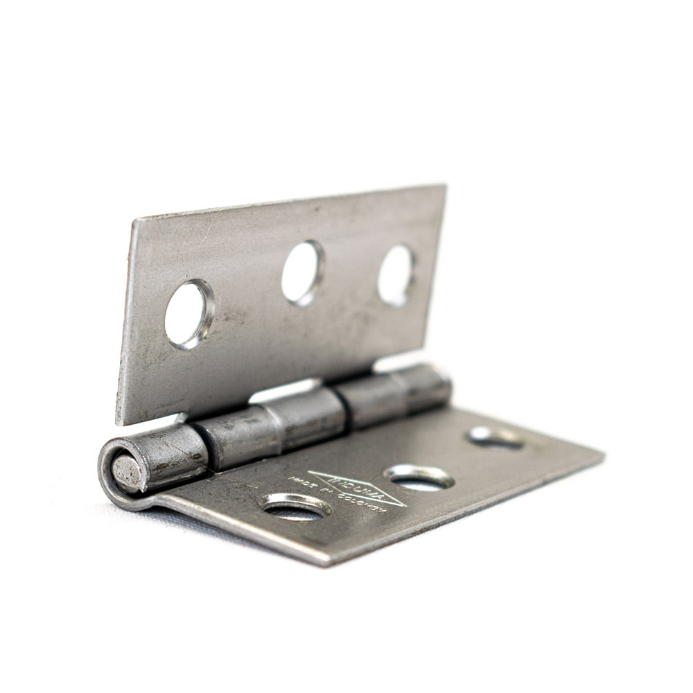 Bisagra nudo hierro 2 1/2" x 3 und calibre 16 Induma