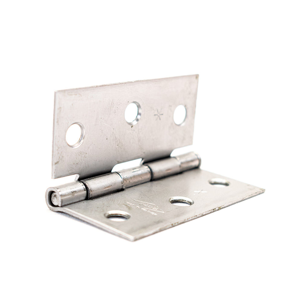 Bisagra nudo hierro 3" x 3 und cal16 sin tornillos Induma