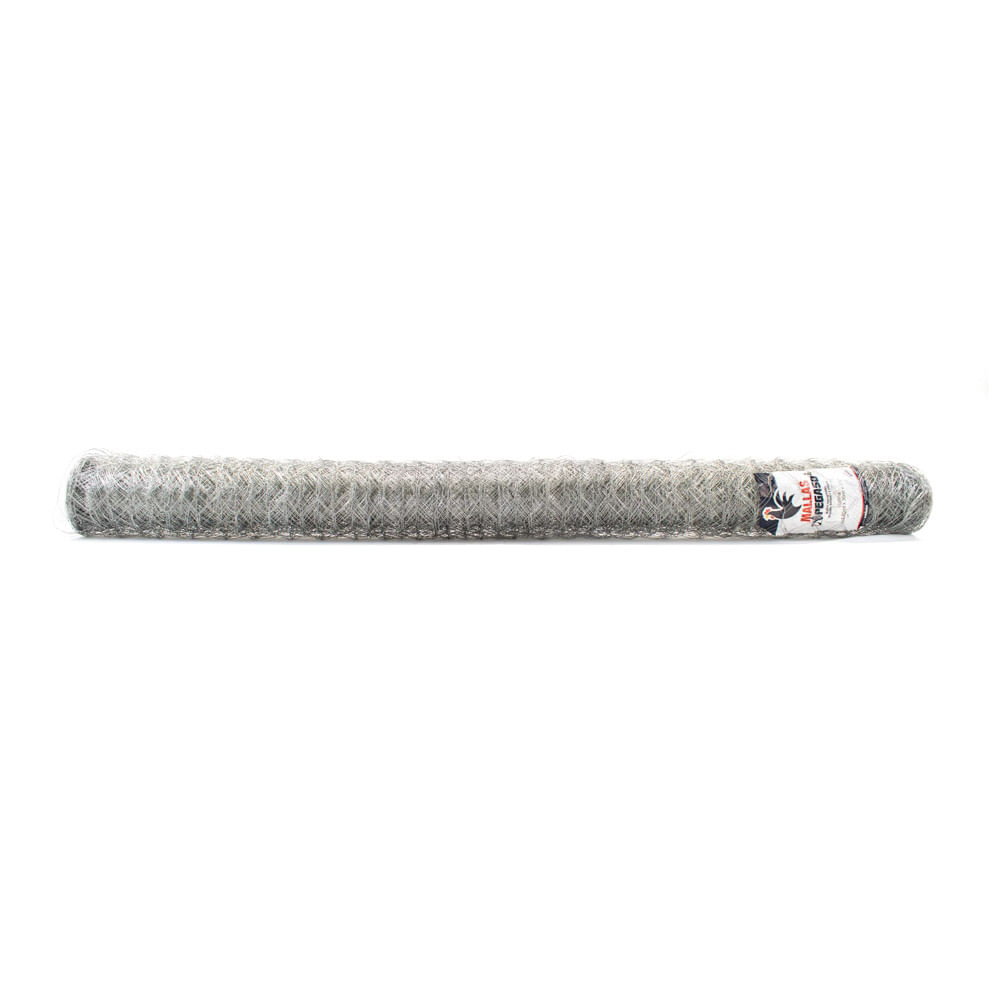 Rollo Malla gallinero 2 1/2" 1,60 x 36mt calibre 23