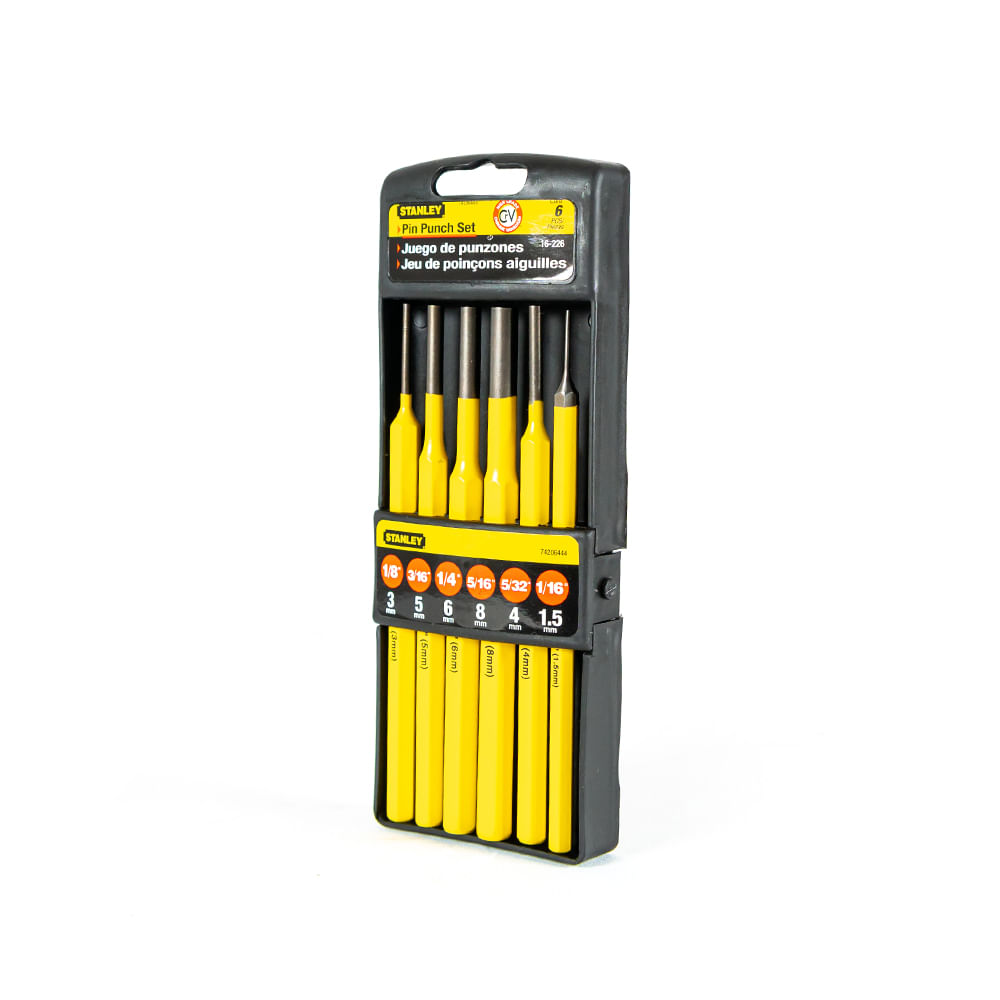 Juego De Botadores 6 Piezas Stanley 16-226