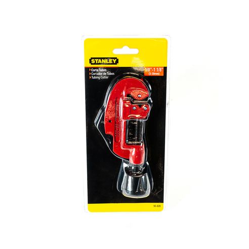 Corta Tubos Para Trabajo Pesado De 1/8" – 1-1/8" (3 – 30mm) Stanley 93-020