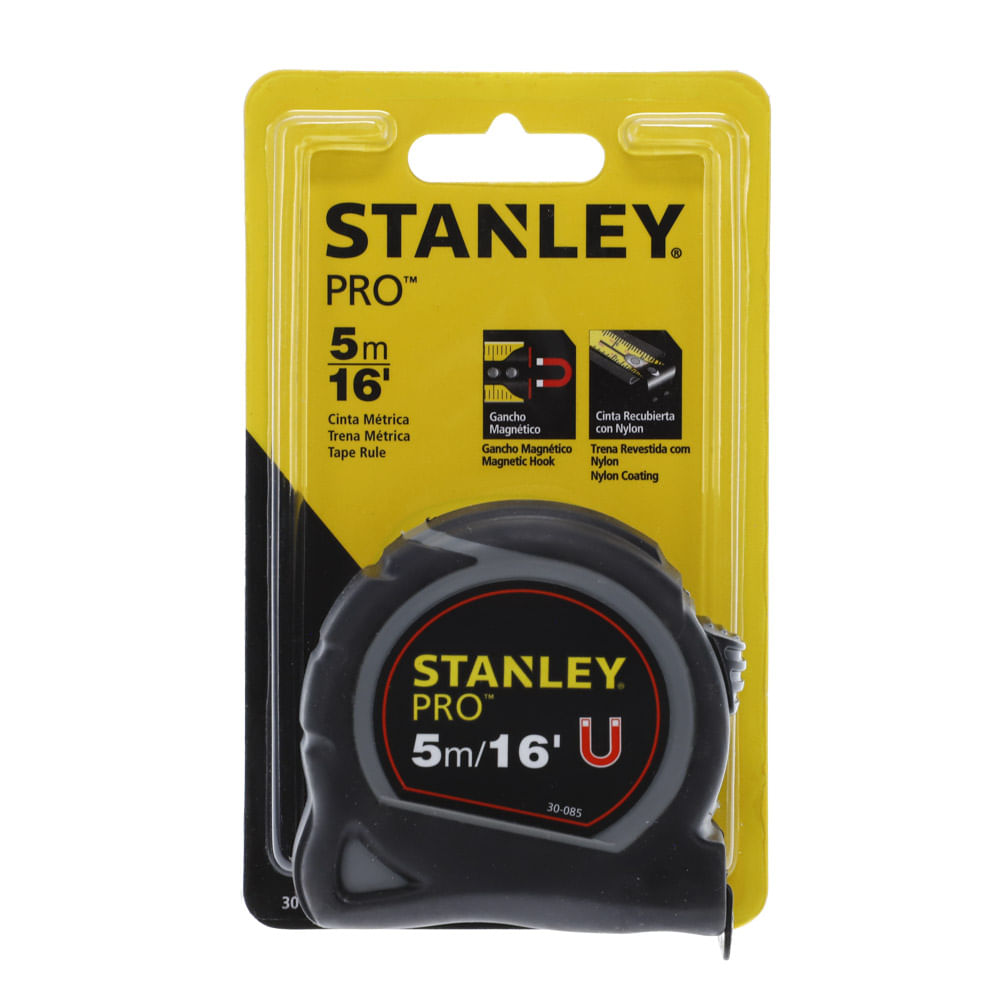 Cinta Métrica PRO 5M/16' Stanley 30-085