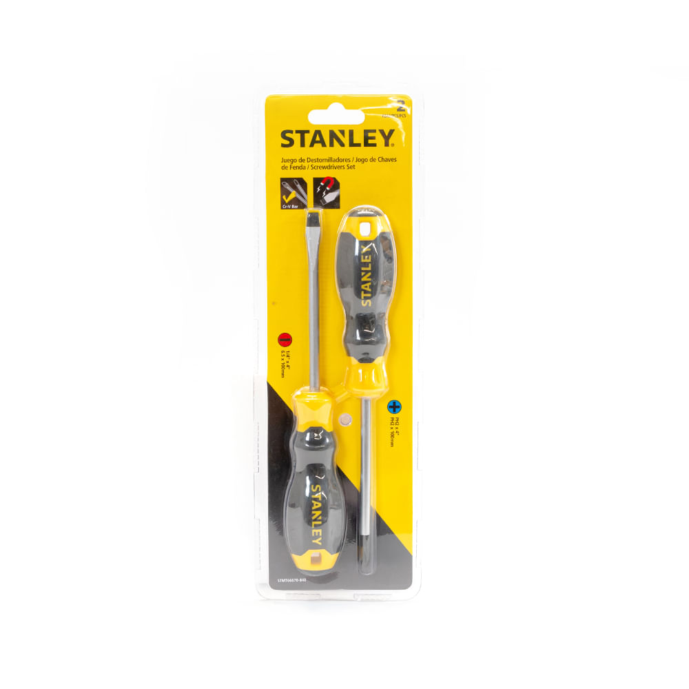 Juego De 2 Destornilladores CushionGrip™ Stanley STMT66670-840