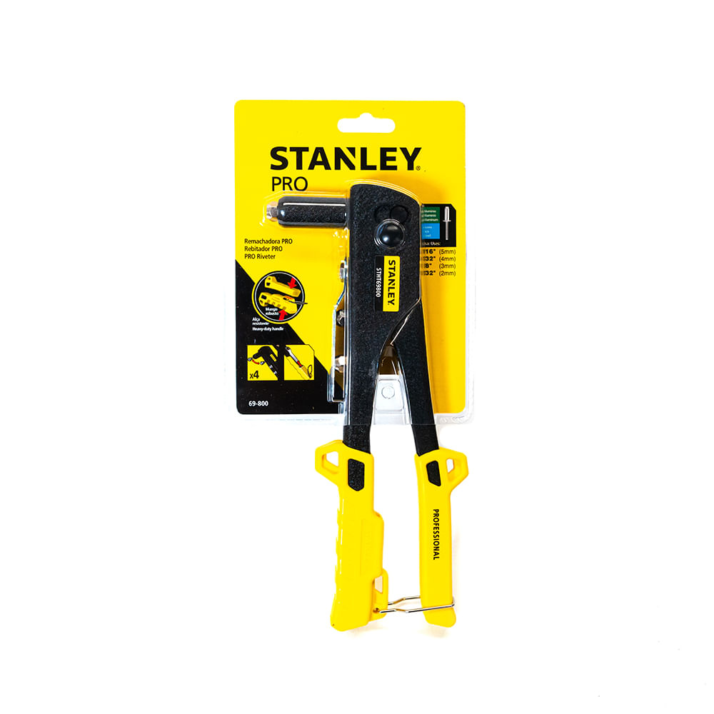 Remachadora Para Trabajo Pesado Profesional Stanley 69-800