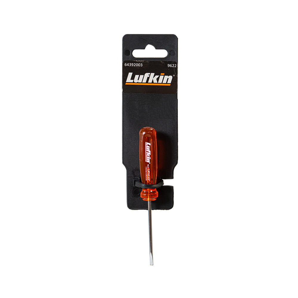Destornillador De Pala Redondo 1/8 x 2 1/2" Lufkin 9622