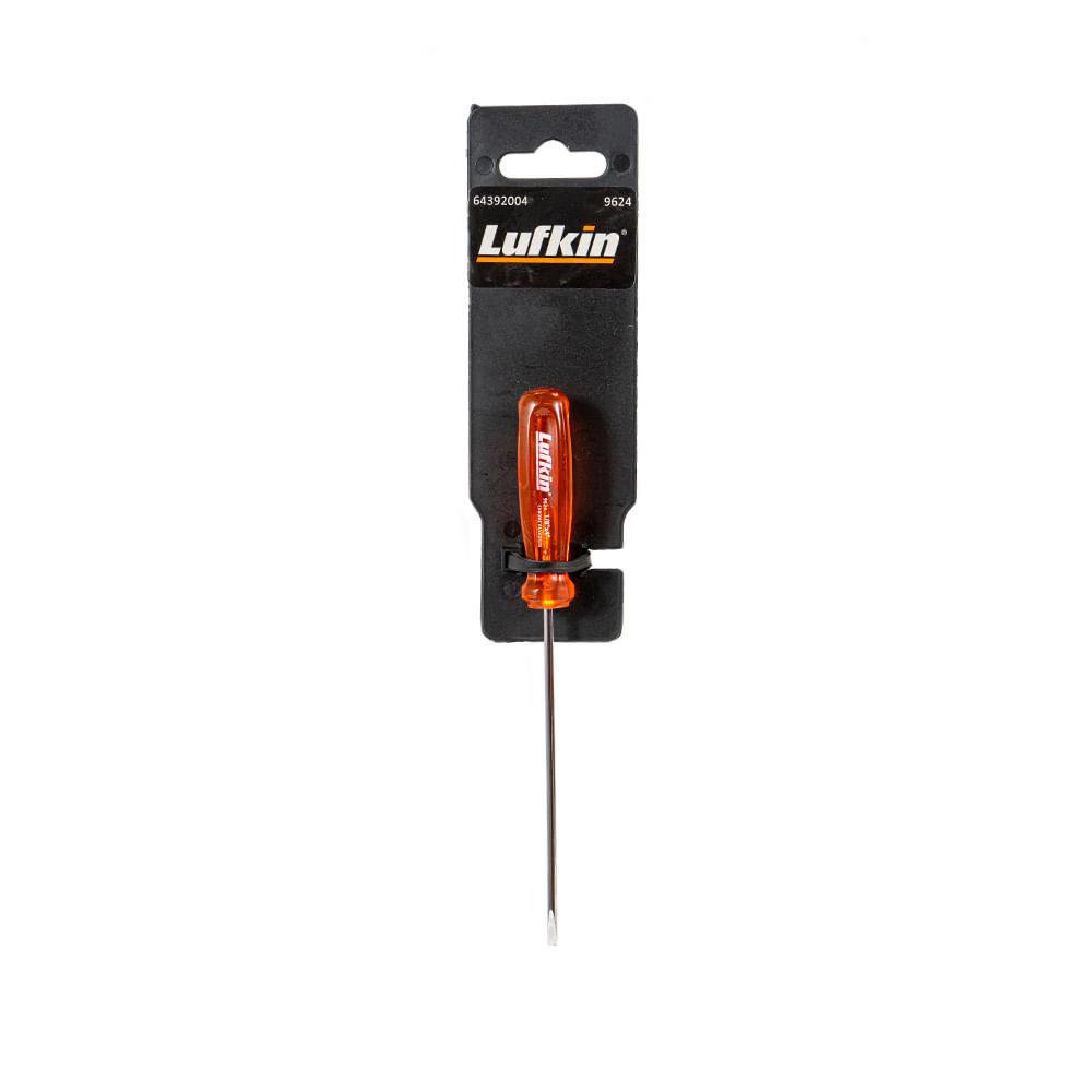 Destornillador De Pala Redondo 1/8 x 4" Lufkin 9624
